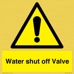 Water shut off Valve
